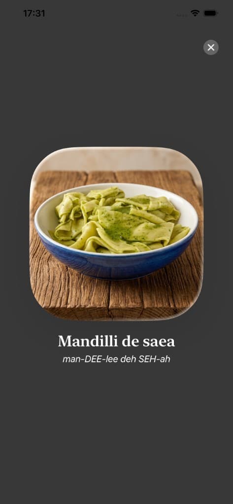 La Pasta Museum of Pasta — Mandilli de saea full-screen artwork